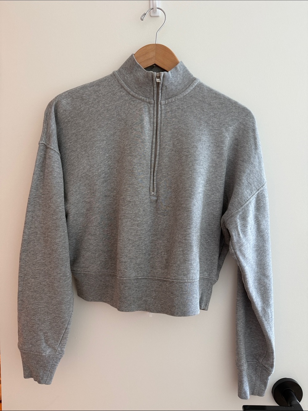 Reformation Jeans Marla Half Zip Sweatshirt